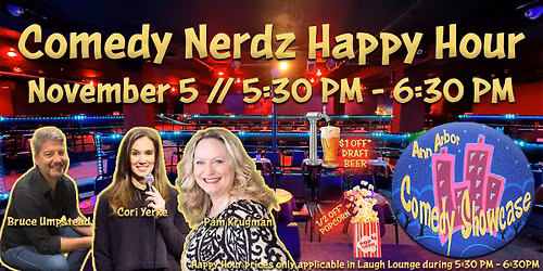 Comedy Nerdz Happy Hour