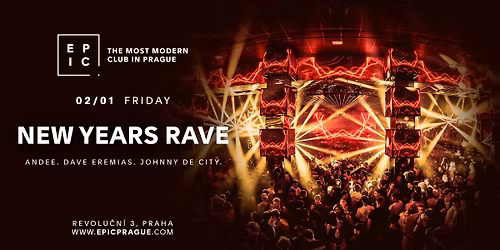 NEW YEARS RAVE \u2192 EPIC Prague