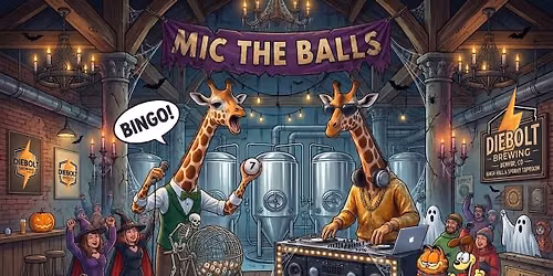MIC \/ THE \/ BALLS** HALLOWEENIE EDITION ** AT DIEBOLT BREWING COMPANY! 