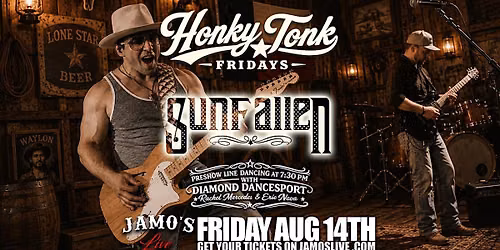 Honky Tonk Fridays |SunFallen & Line Dancing at Jamo's Live