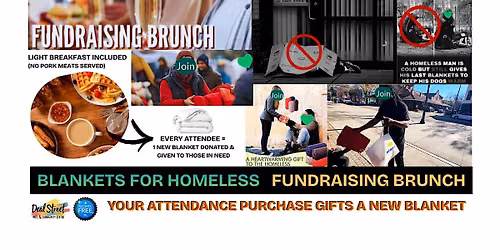 Blankets For Homeless FUNDRAISING BRUNCH