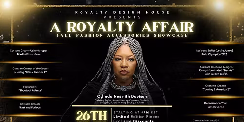 A Royalty Affair - Fall Fashion Accessories Showcase