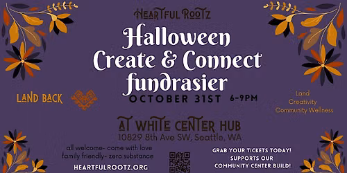 Halloween - Create & Connect - Fundraiser