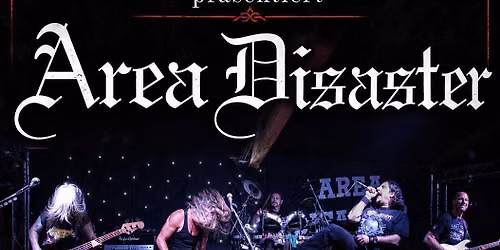 Area Disaster live im Schlosskeller H\u00f6chst 
