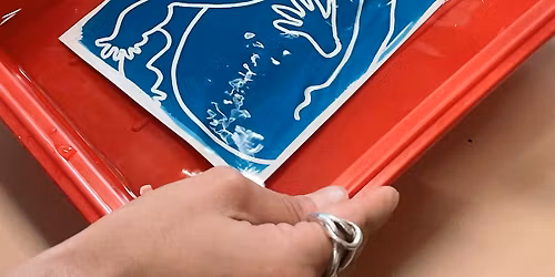 Drawing  + Cyanotype workshop with artists Aur\u00e9lie Lagoutte + Laxmi Hussain