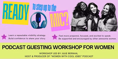 Podcast Guesting Workshop for Women