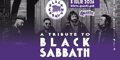 Black Caravan \u2013 a tribute to BLACK SABBATH  | Quantic 5.07.2026
