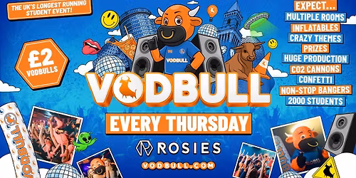 VODBULL at ROSIES!! \u26a0\ufe0fON SALE FROM 12pm FRI\u26a0\ufe0f\ud83d\udca520\/11