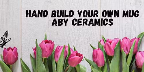 Hand build your own mug - book a spot