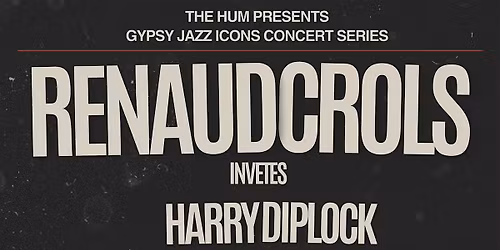 Renaud Crols invetes Harry Diplock | Live Gypsy Jazz