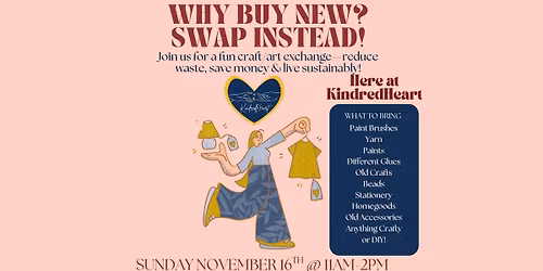 Craft Swap at KindredHeart!