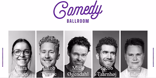 Comedy Ballroom 2026 - S\u00f8nderjyllandshallen Aabenraa