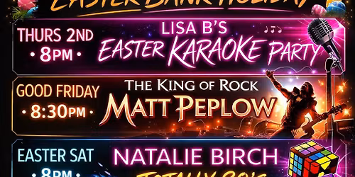 EASTER BANK HOLIDAY MADNESS