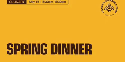Spring Dinner