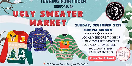 Bedford Holiday Ugly Sweater Market + Contest