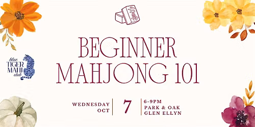 Beginner Mahjong 101 Night