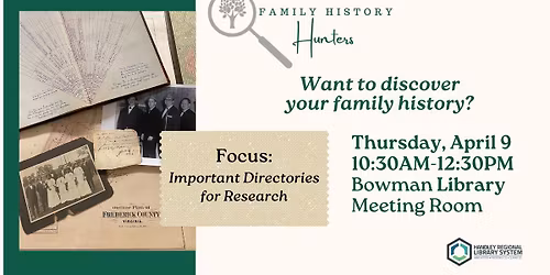 Family History Hunters: Important Directories for Research