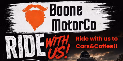 Ride with us to Cars&Coffee!!