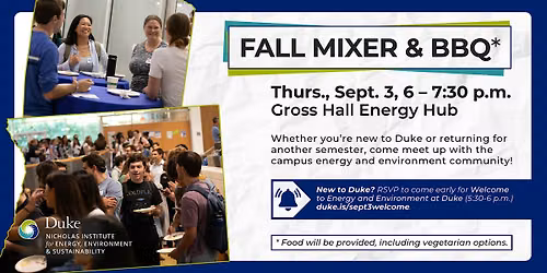 Fall Mixer & BBQ