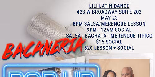 Bacaneria Pop Up Social - CyA Debut