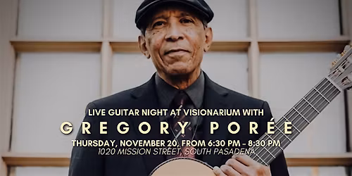 \u2728 Live Guitar Night at Visionarium! \u2728