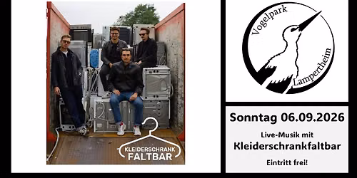 Familiensonntag & Soundcheck - Live Musik mit KLEIDERSCHRANKFALTBAR