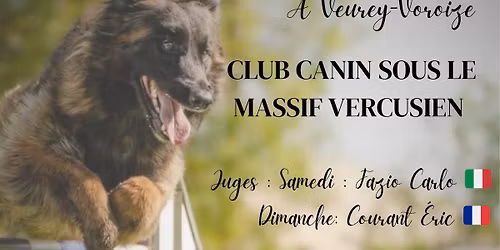 Concours d\u2019Agility \u2013 30 & 31 mai 2026 