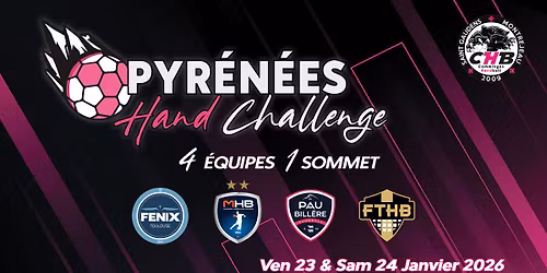 Pyr\u00e9n\u00e9es Hand Challenge - Tournoi \u00e9lite dans le Comminges
