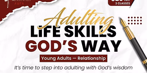 Adulting Life Skills GODs way