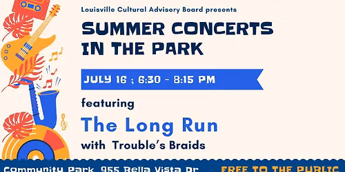 July 16 - Summer Concerts in the Park