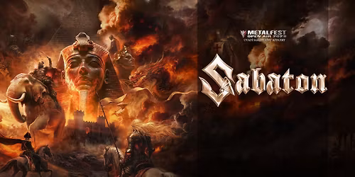 Sabaton | Amfite\u00e1tr Lochot\u00edn - PLZE\u0147