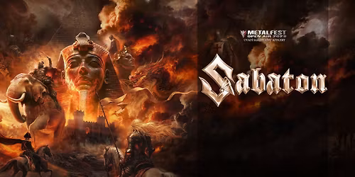 Sabaton | Amfite\u00e1tr Lochot\u00edn - PLZE\u0147