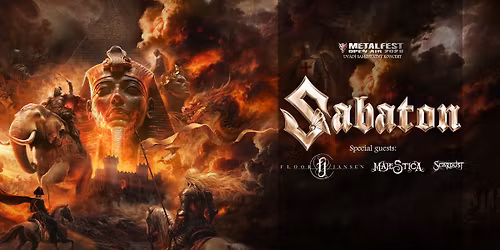 Sabaton | Amfite\u00e1tr Lochot\u00edn - PLZE\u0147