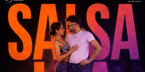Nauja SALSA LA pradedan\u010di\u0173j\u0173 grup\u0117 \ud83d\udc9c Nemokamos pamokos