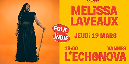 Concert : M\u00c9LISSA LAVEAUX - L'Echonova