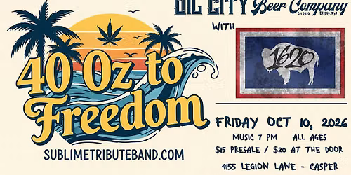 40oz of Freedom with 1620 at Oil City Beer Company