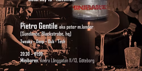 Pietro Gentile @ Minibaren, 2:a L\u00e5ngg.