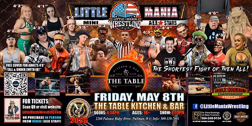 Sheridan, WY - Little Mania Mini Wrestling @ Sheridan County Fairgrounds