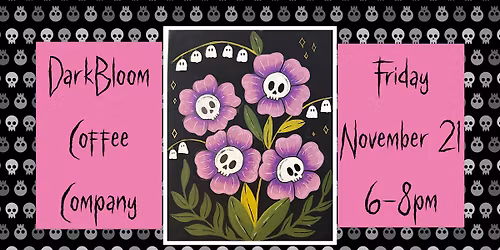 Paint Night at DarkBloom Coffee Company in Lebanon