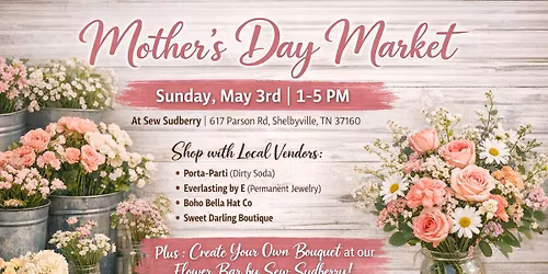 Mother\u2019s Day Market Event