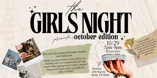The Girls Night- October Edition