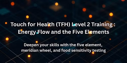 Touch for Health Level 2 Training: Energy Flow and the Five Elements