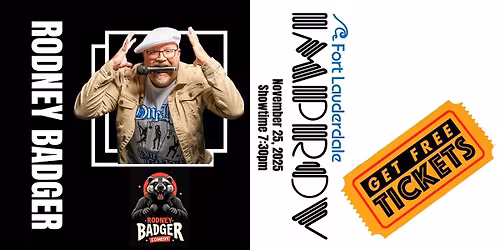 FREE Tickets Fort Lauderdale Improv