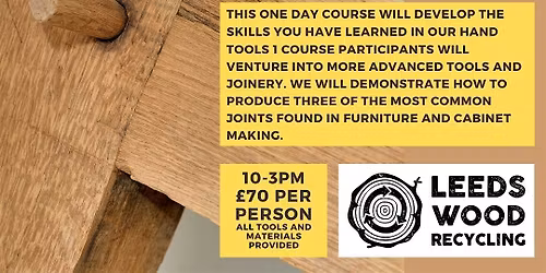 Introduction to Woodwork: Hand Tools Level 2