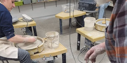 Beginning Wheel Throwing (Art Class)