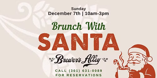 Santa Brunch at Brewer\u2019s Alley