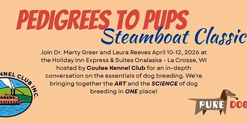 Pedigrees2Pups -- Steamboat Classic