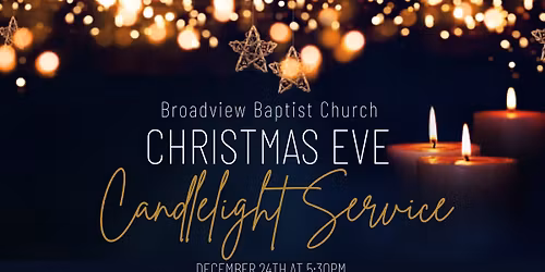 Christmas Eve Candlelight Service