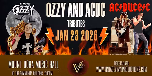Almost Ozzy and AC\/DUCE\/C  at Mount Dora Music Hall