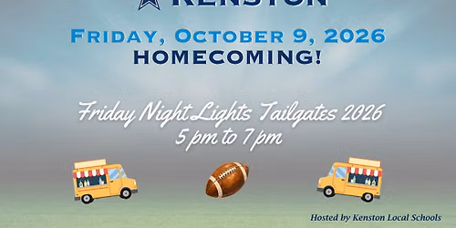 Friday Night Lights Tailgate: Homecoming!